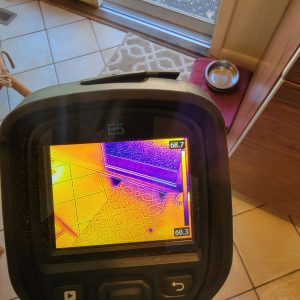 Thermal imaging camera after you experience a water damage event